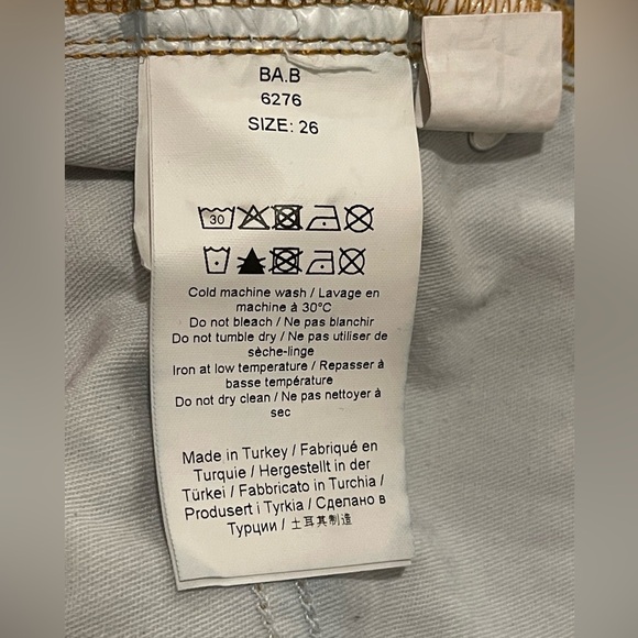 Ganni Blue Flare jeans dark indigo size 26 - Picture 8 of 10